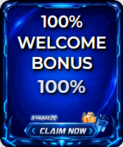 Syabas99 - Welcome Bonus 100% Banner - syabas99a